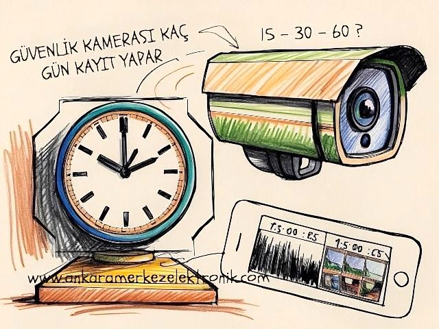 Güvenlik Kamerası Kaç Gün Kayıt Yapar